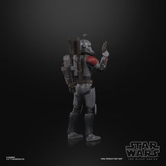 STAR WARS The Black Series Crosshair 6-inch figure articulation close-up showing deco