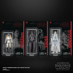 STAR WARS The Black Series General Grievous 6in figure with premium deco for dynamic poses