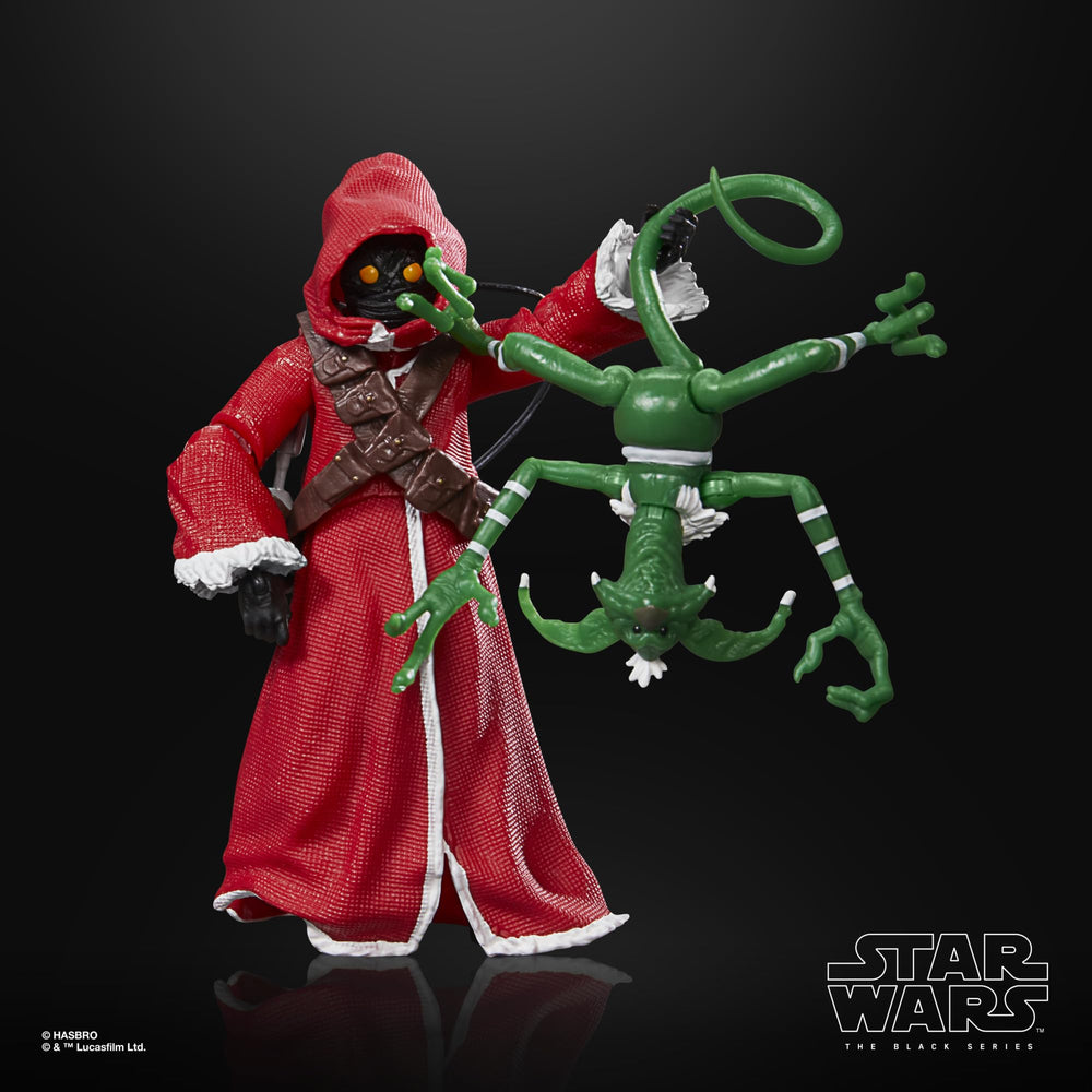 STAR WARS The Black Series holiday edition blaster accessory included