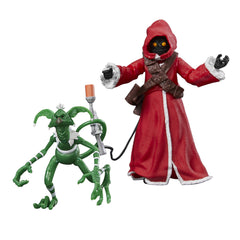 STAR WARS The Black Series Jawa Holiday Edition action figure with festive deco for display