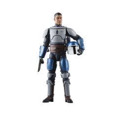 STAR WARS The Black Series Mandalorian Fleet Commander figure ready for display and play