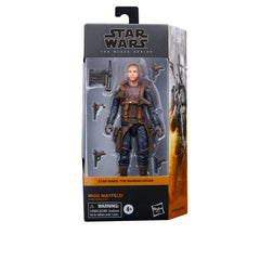 Star Wars Black Series Migs Mayfeld articulation highlights versatile posing for action play.