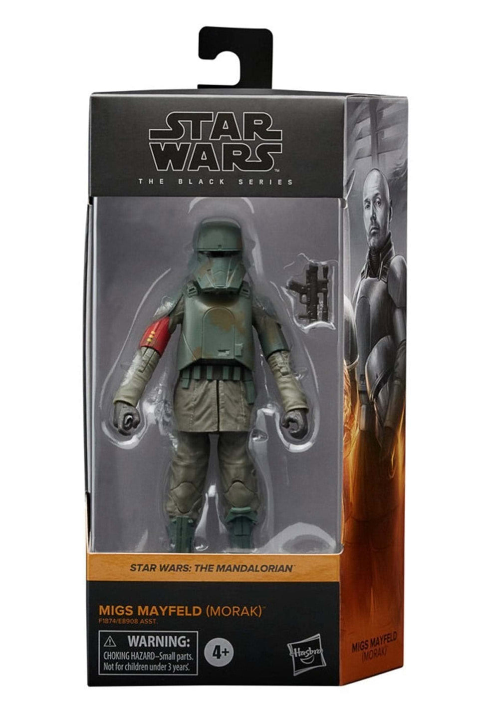 STAR WARS The Black Series Migs Mayfeld Morak Mandalorian-inspired design.