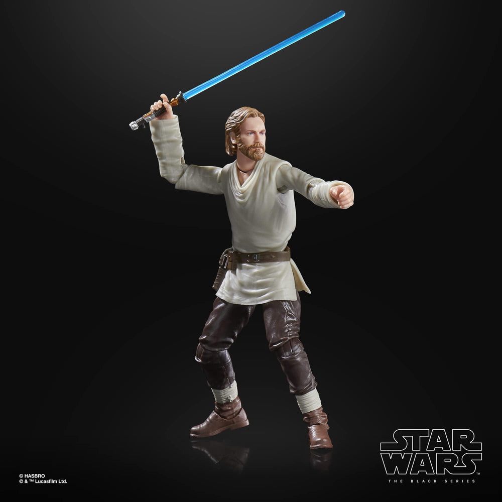 STAR WARS Black Series Obi-Wan Kenobi Wandering Jedi articulation angle for dynamic posing