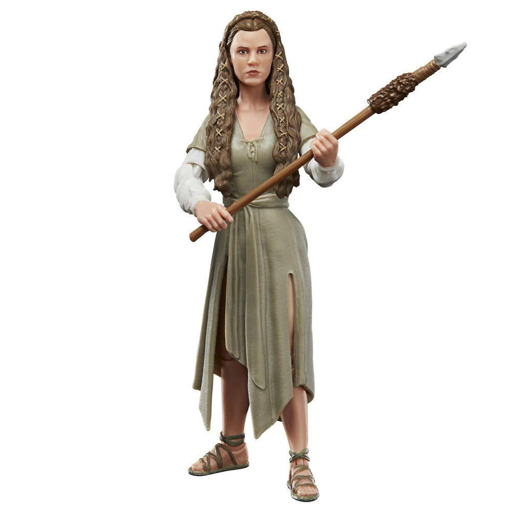 Star Wars The Black Series Princess Leia (Ewok Village) figure ready for dynamic poses and display.