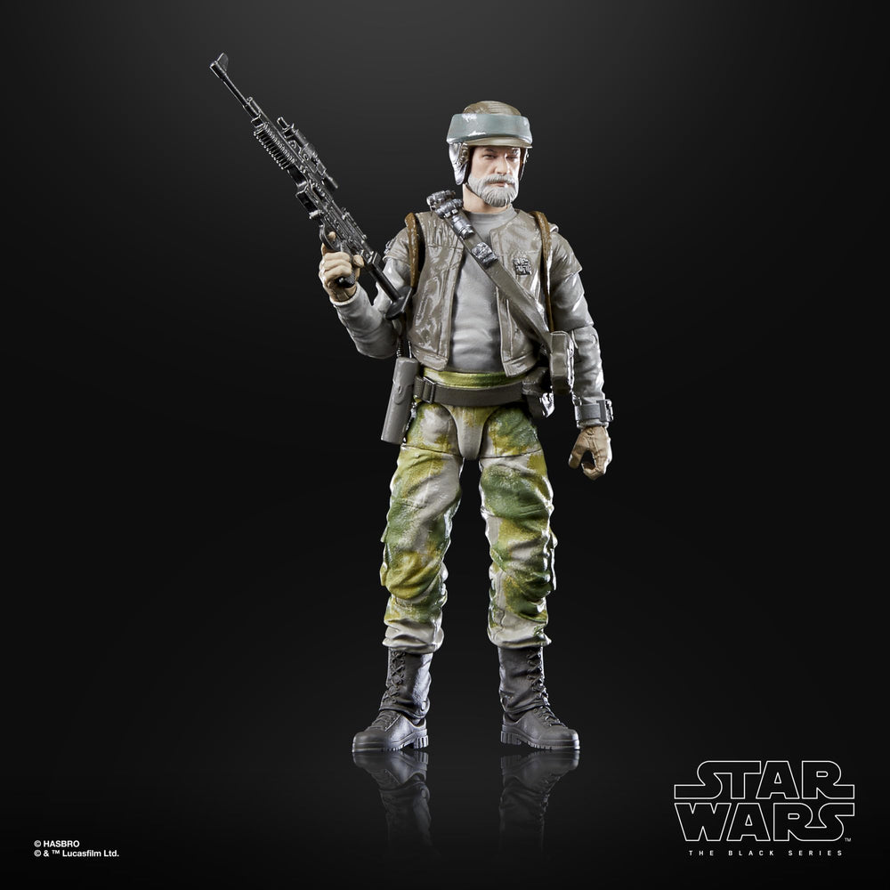 STAR WARS The Black Series Rebel Trooper Endor packaging and premium deco for collectors.