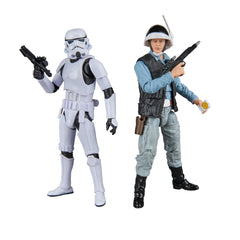 Star Wars Black Series Rebel Trooper front view for display-ready pose