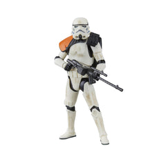 STAR WARS Black Series Sandtrooper front view highlights premium deco for display