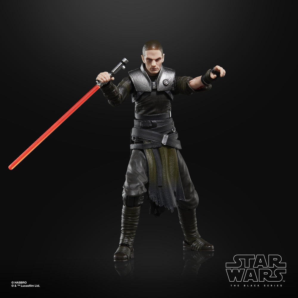 STAR WARS The Black Series Starkiller packaging emphasizes premium collectors' presentation.