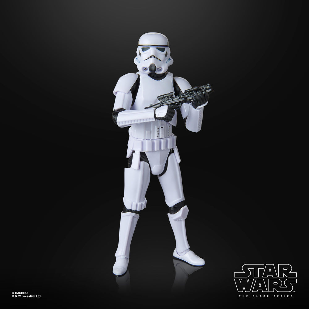 Star Wars Black Series Stormtrooper articulation supports action-ready display