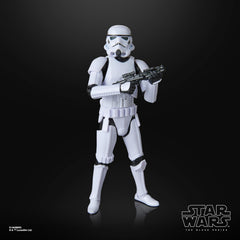 Star Wars Black Series Stormtrooper articulation supports action-ready display