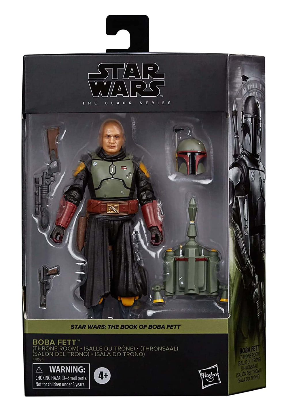 STAR WARS Boba Fett Throne Room figure compatible with other Black Series figures.
