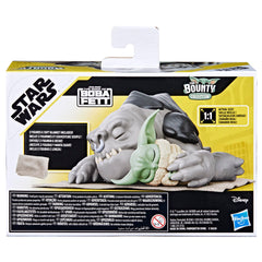 STAR WARS Bounty Collection Grogu with soft blanket accessory for cozy play.