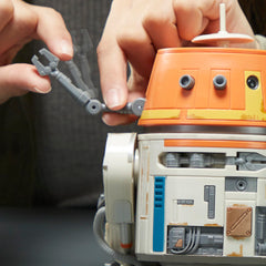 STAR WARS Chopper showcases series-inspired droid movements for scenes.
