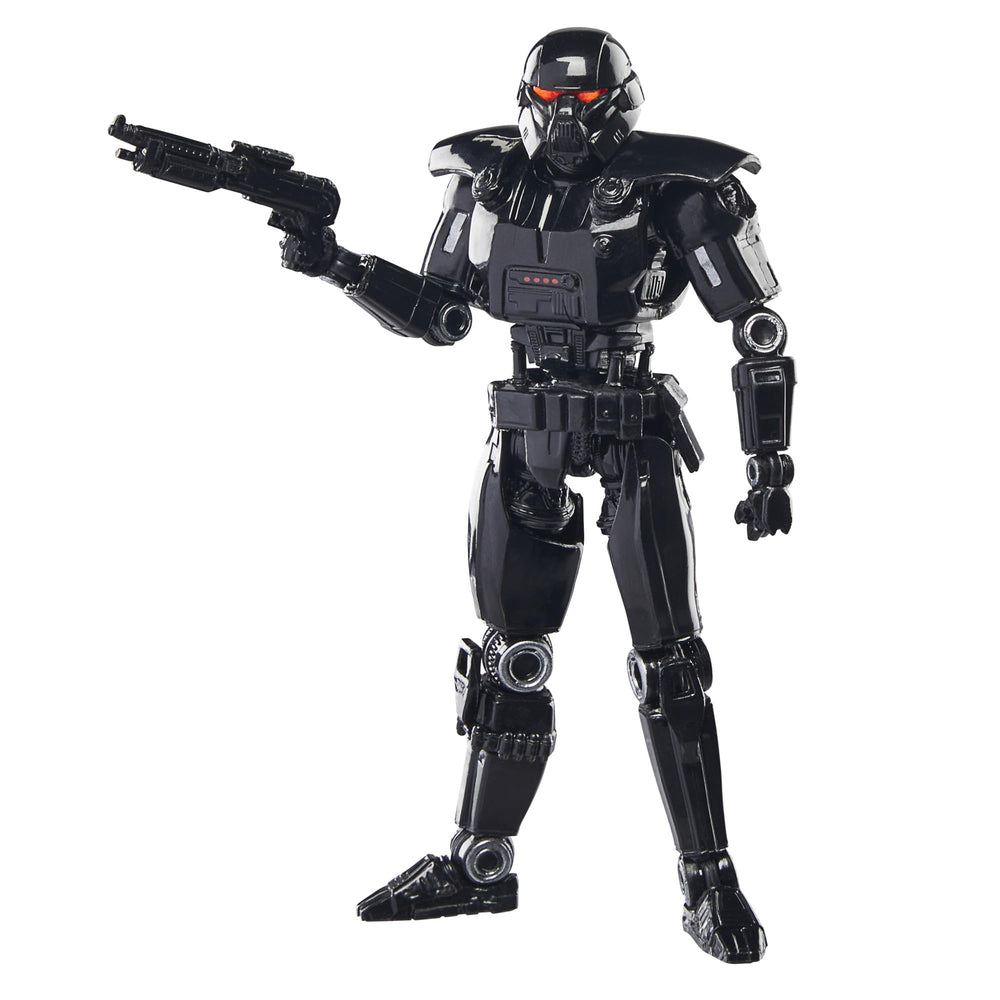 STAR WARS Dark Trooper figure front view for display and collection