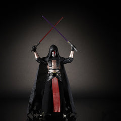 Star Wars Darth Revan cape close-up for shelf display