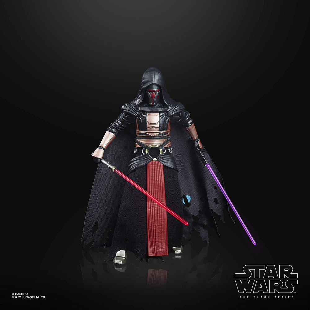 STAR WARS Darth Revan fully articulated figure for dynamic display.