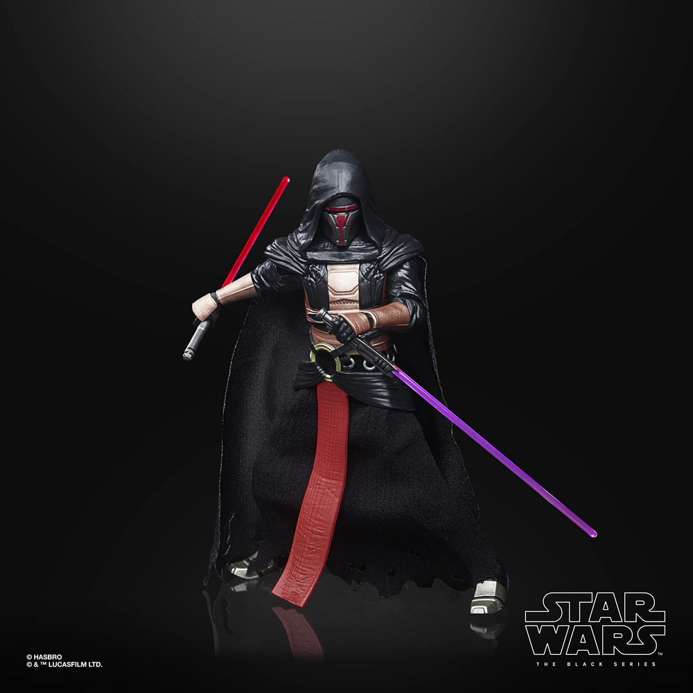 STAR WARS Darth Revan figure in collector-ready packaging and deco.