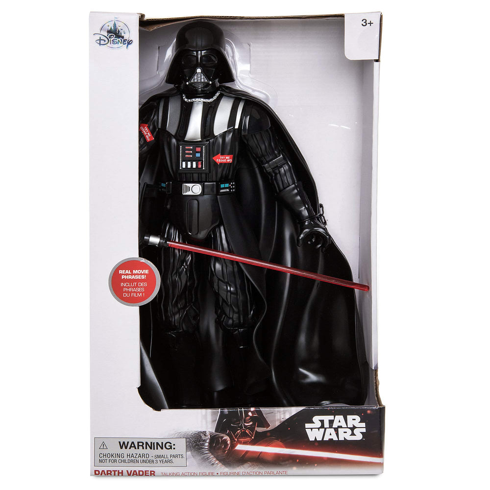 Star Wars Darth Vader helmet and cape detail ideal for shelf display.