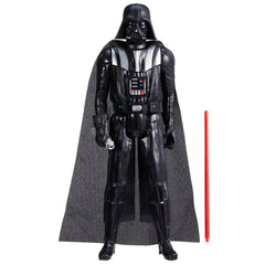 STAR WARS Darth Vader Titan Hero with red Lightsaber, ready for action-packed stories