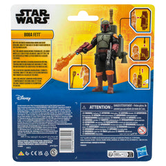 STAR WARS Epic Hero Boba Fett poseable figure stands independently for easy posing