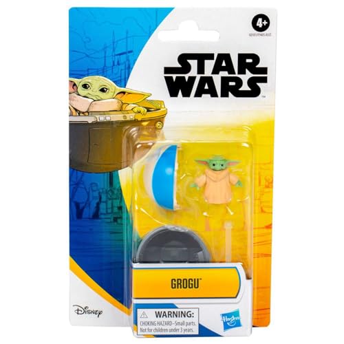 STAR WARS Epic Hero Grogu figure showcases Mandalorian-inspired design details.