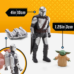 STAR WARS Grogu mini figure at the hatch for compact, cute play moments