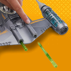 STAR WARS The N-1 Starfighter measures 17 inches long for impressive display