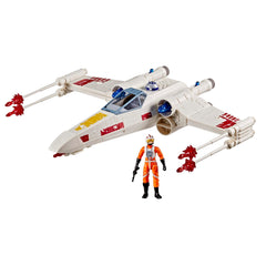 STAR WARS Epic World of Action Luke Skywalker X-Wing front view for cockpit play