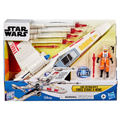 STAR WARS Epic World of Action X-Wing wings spread in battle position