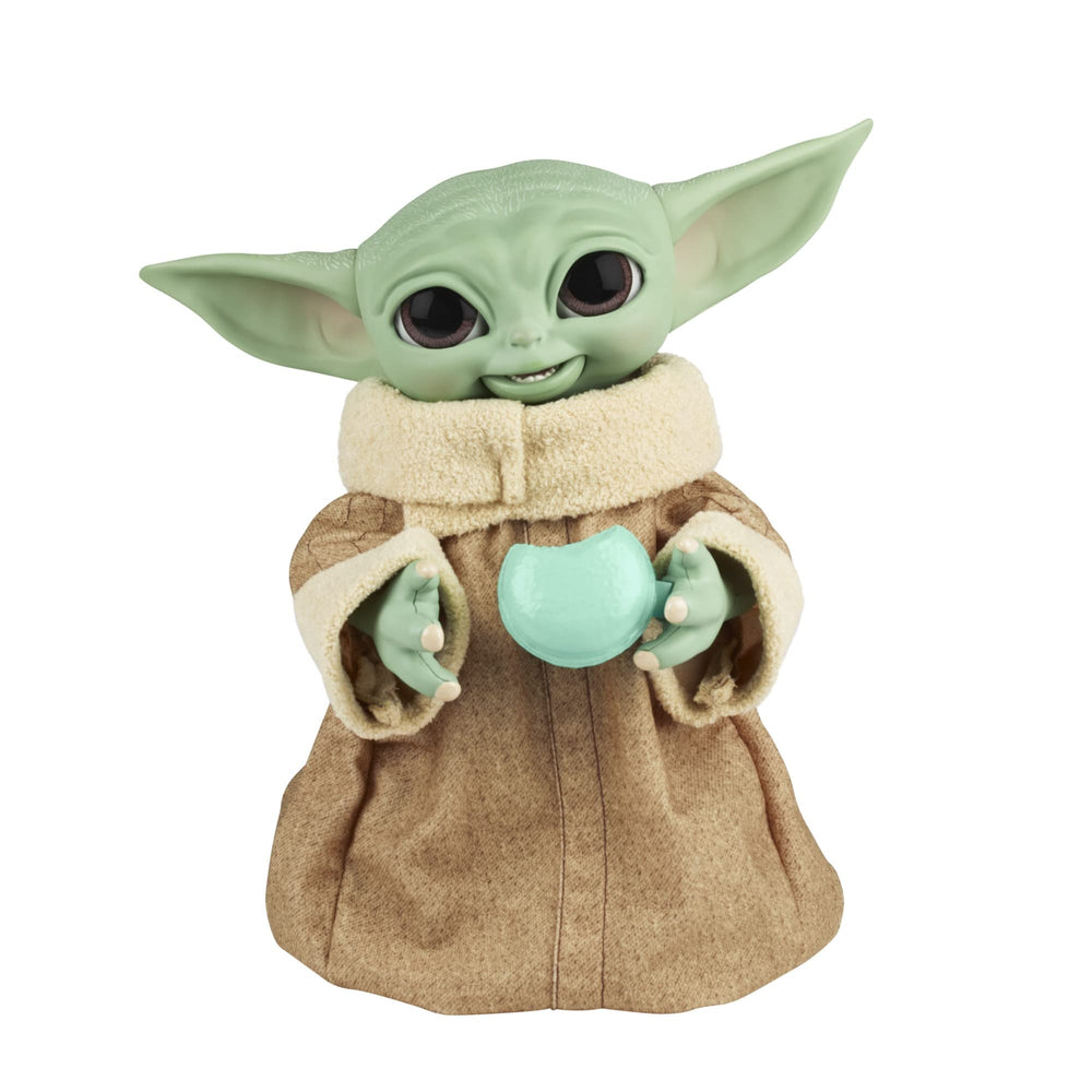 STAR WARS Grogu eyes blink and head turns for lifelike detail