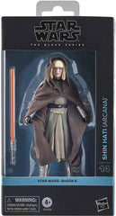 STAR WARS Hasbro Black Series Ahsoka Shin Hati Arcana figure posed for dynamic display and premium articulation