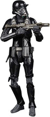 STAR WARS Imperial Death Trooper 6-inch figure front view demonstrates poseability and premium deco.