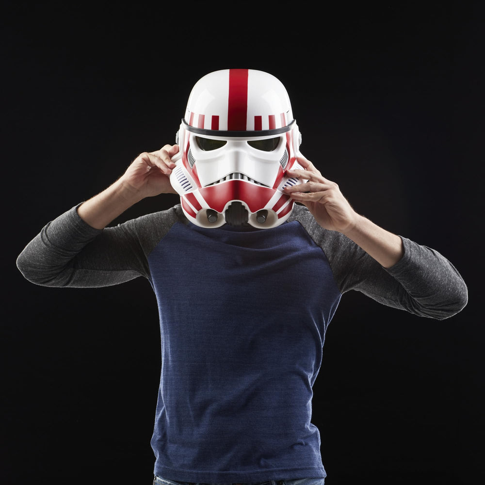 STAR WARS Imperial Shock Trooper Helmet, Battlefront-inspired, faithful homage for fans.