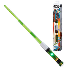 STAR WARS Lightsaber Forge Kyber Core Sabine Wren extendable green blade for epic duels