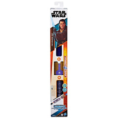 Star Wars Lightsaber Forge Kyber Core Sol glowing core highlights the crystal-like core glow.