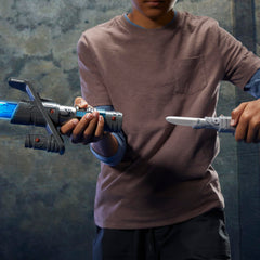 STAR WARS Lightsaber Forge seven-piece set shown assembled for creative building
