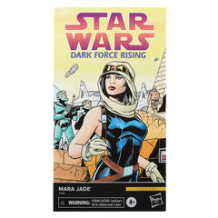 STAR WARS Mara Jade 6-inch figure with lightsaber, ideal for action scenes.