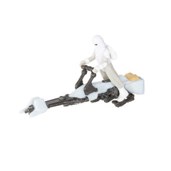 Star Wars Micro Galaxy AT-AT Walker exclusive Hoth Speeder Bike included for expansion