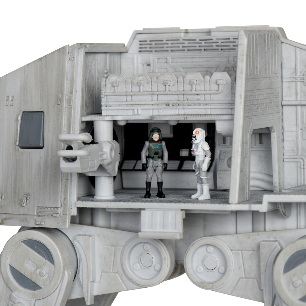 Star Wars Micro Galaxy AT-AT Walker light-up cannons add immersive battle vibes