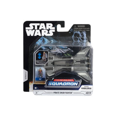 Star Wars Micro Galaxy Pirate Snubfighter front view with authentic display scale