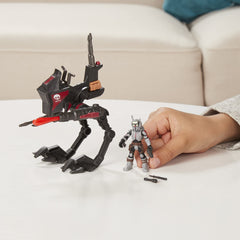 STAR WARS Mission Fleet AT-RT Ambush launcher for tense, action-ready moments