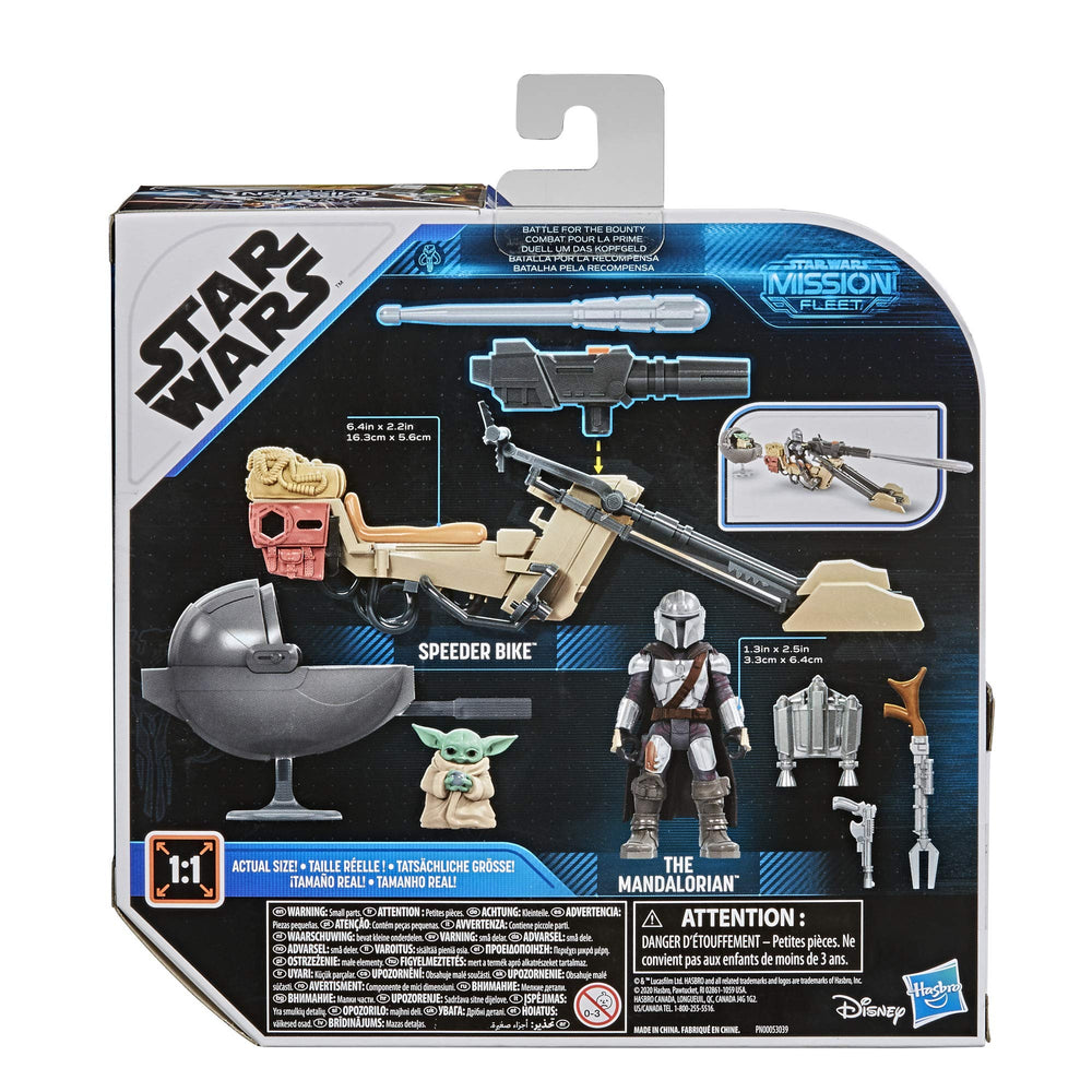Star Wars Mission Fleet Battle for the Bounty vehicle supports action-packed missions and display-ready scenes.