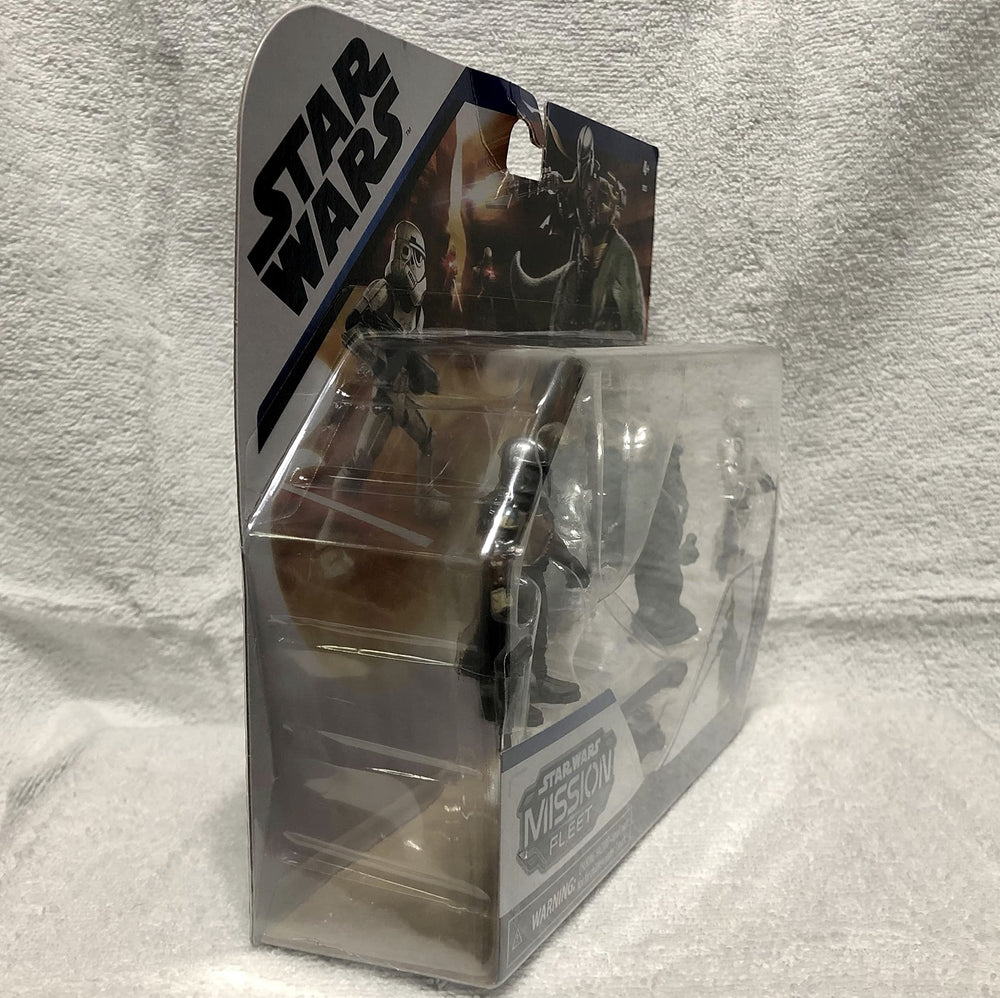Star Wars Mission Fleet projectile launcher accessory adds pretend battle excitement.