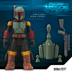 STAR WARS Mission Fleet dark trooper figure with detailed armor