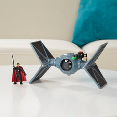 STAR WARS Mission Fleet Darksaber accessory adds authentic Mandalorian weapon detail.