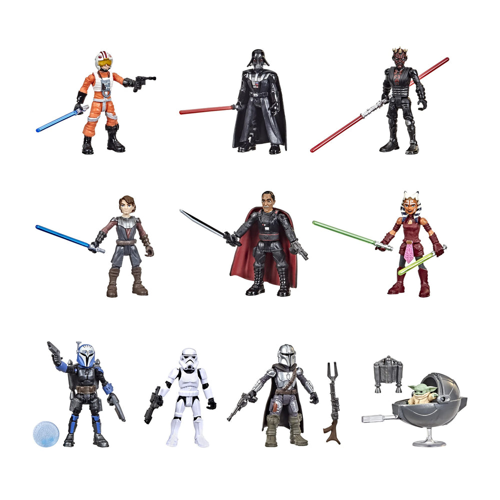 STAR WARS Mission Fleet Darth Vader figure with detachable accessories for imaginative play.