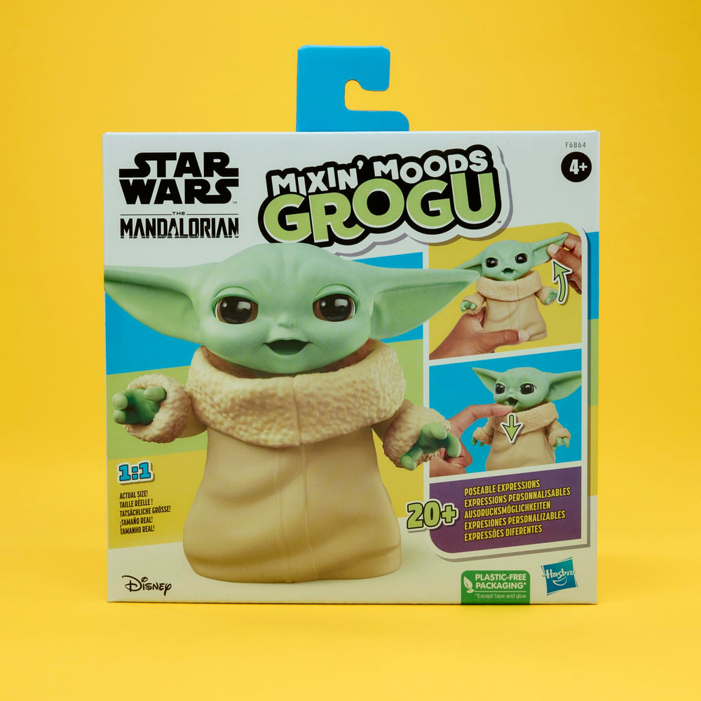 Grogu shows 20 plus expressions for imaginative storytelling