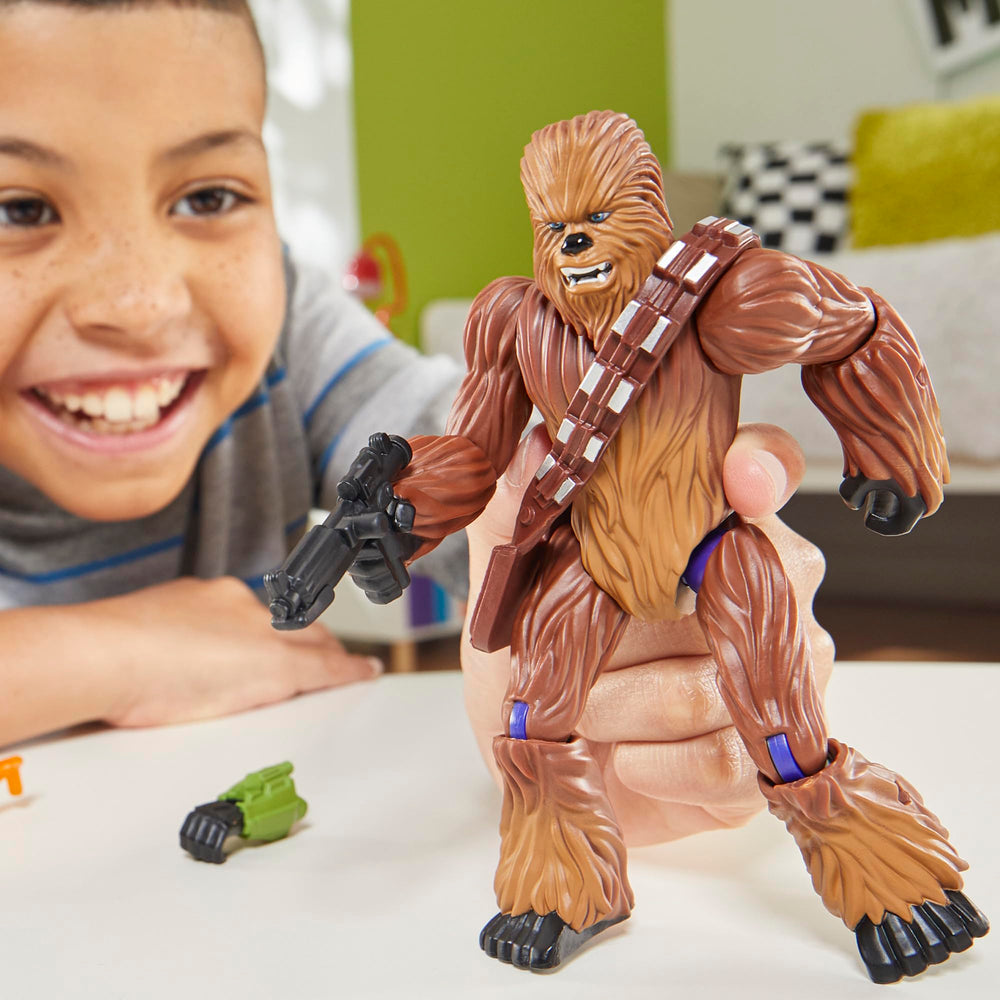 Star Wars MixMashers Grogu figure encourages creative display in a compact scale.