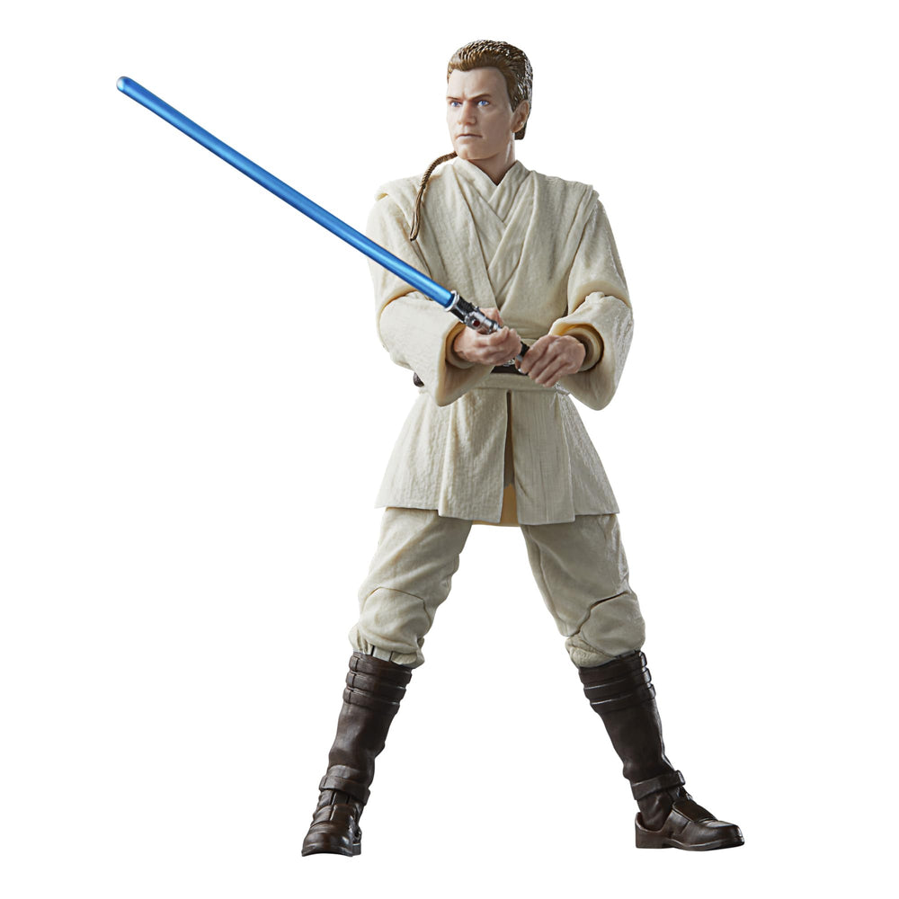 Star Wars Obi-Wan Padawan poseable figure for interstellar scenes.